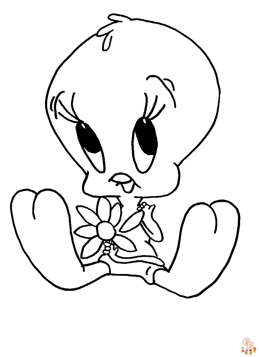 10 Best Looney Tunes Coloring Pages for Kids - Bugs Bunny, Daffy Duck, Tweety Bird More