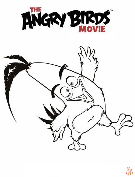 The Angry Birds Movie 2 kleurplaten 6