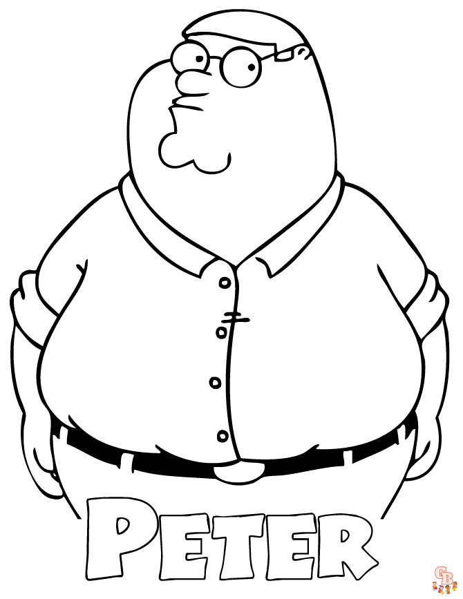 Family Guy Kleurplaten 5