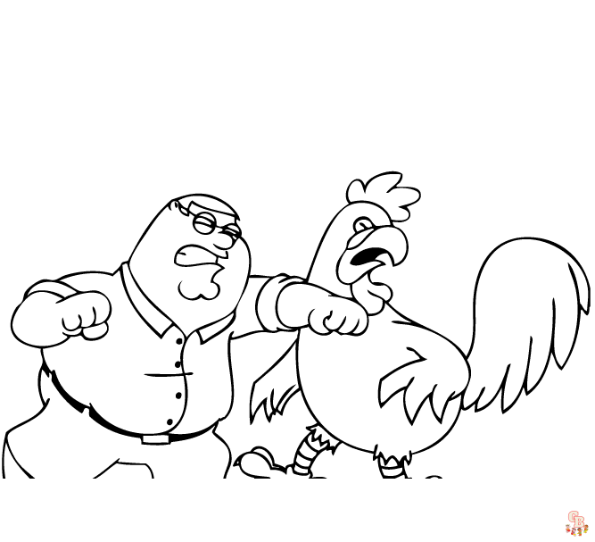Family Guy Kleurplaten 6