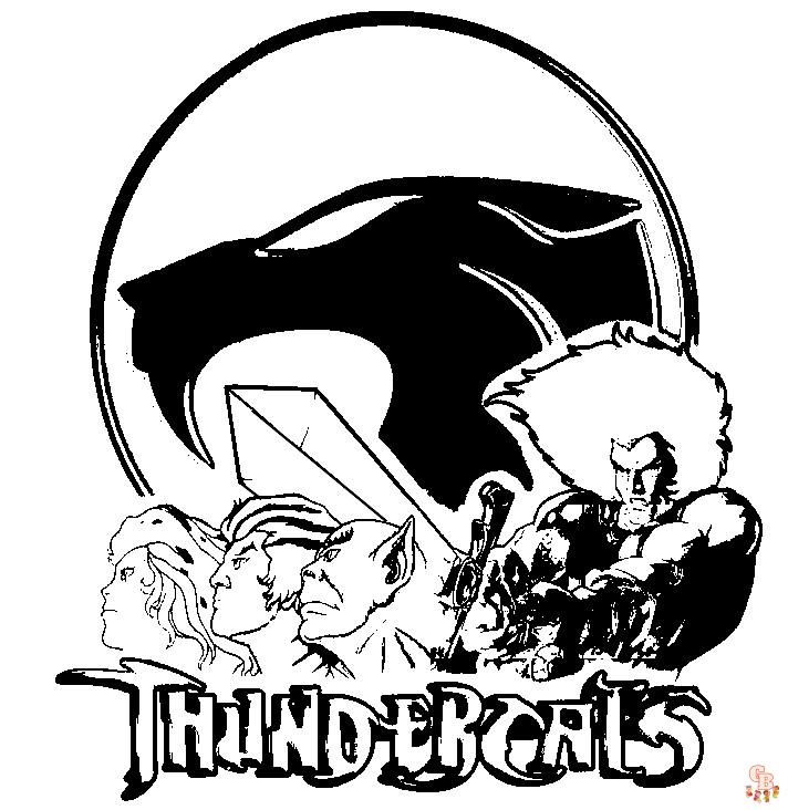 ThunderCats Kleurplaten 9