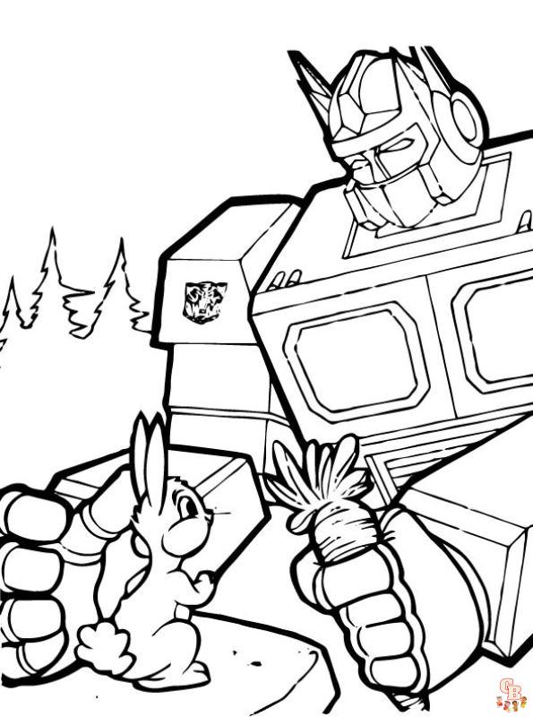 Transformers Rescue Bots Kleurplaten 17