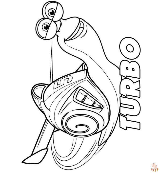 Turbo Kleurplaten 1